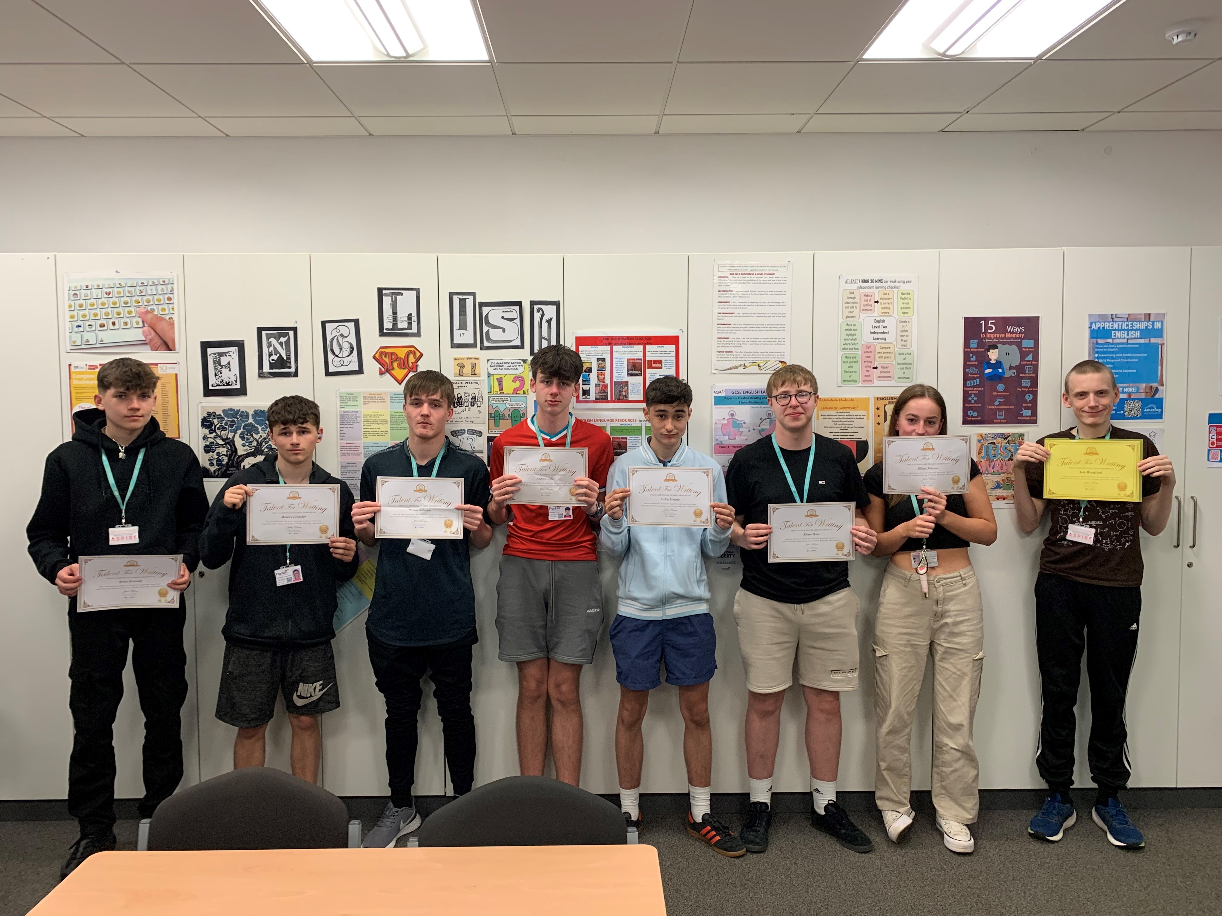 GCSE Certificate Pic